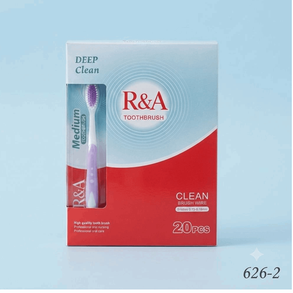 فرشة اسنان كلاسيك R&amp;A-626-2