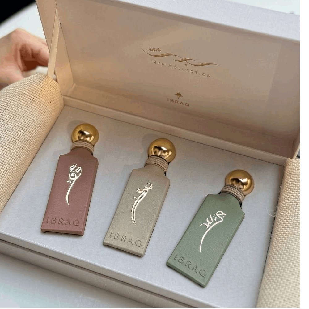 طقم ايرث 100 ملي حجم كبير 3*1